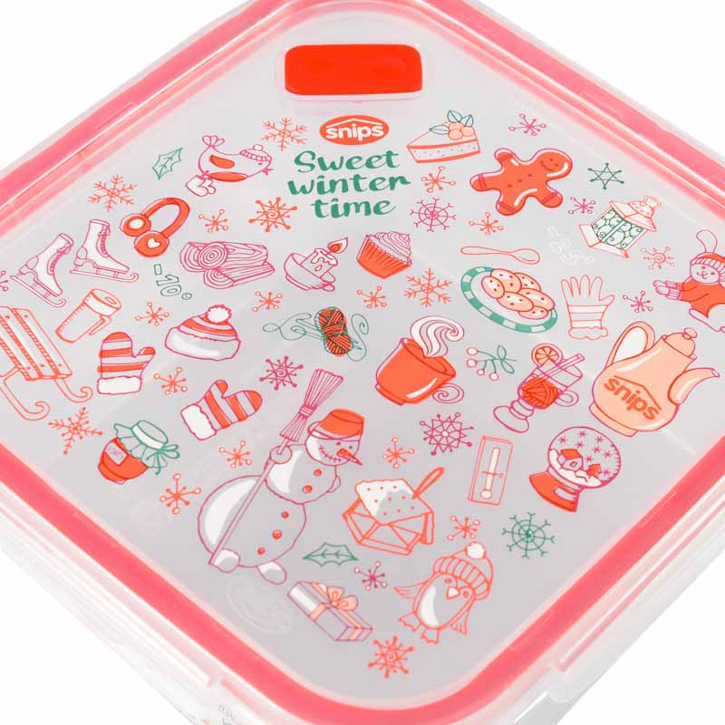 Boite carrée 'Winter'