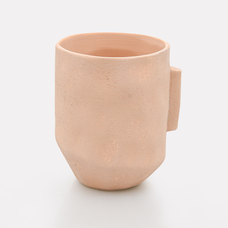 Vase 'Delta' terracotta 