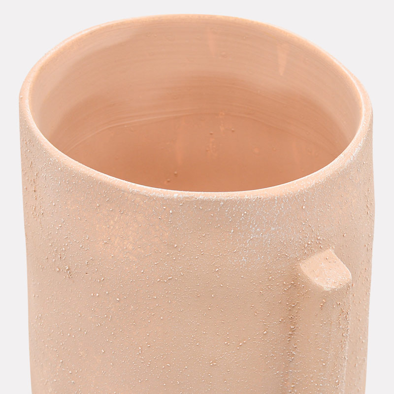 Vase 'Delta' terracotta 