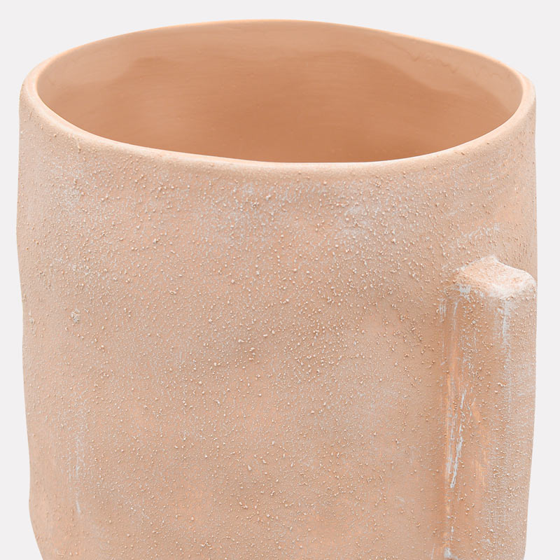 Vase 'Delta' terracotta 