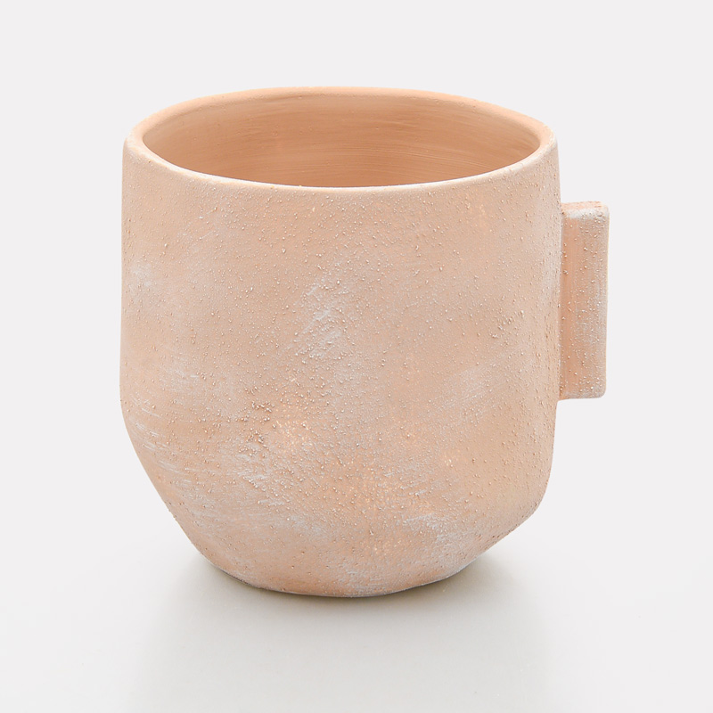Vase 'Delta' terracotta 