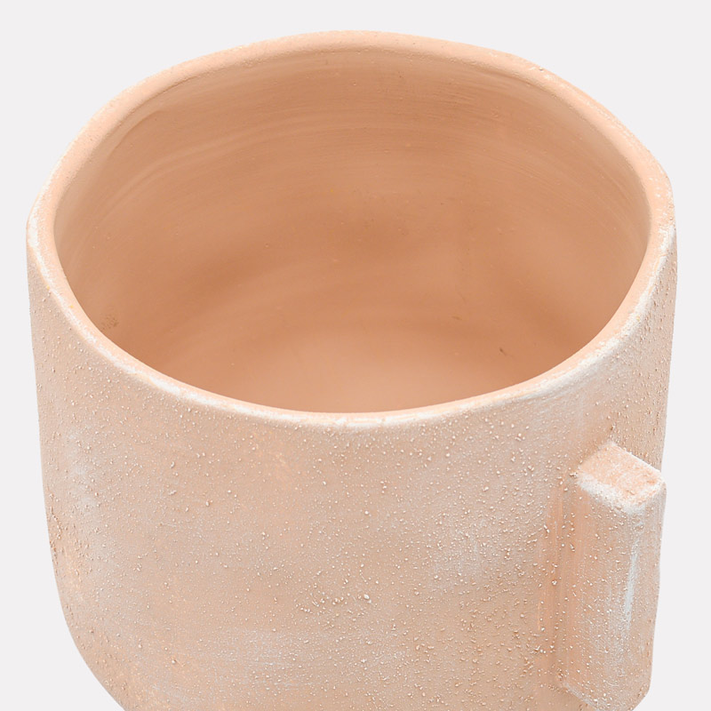 Vase 'Delta' terracotta 