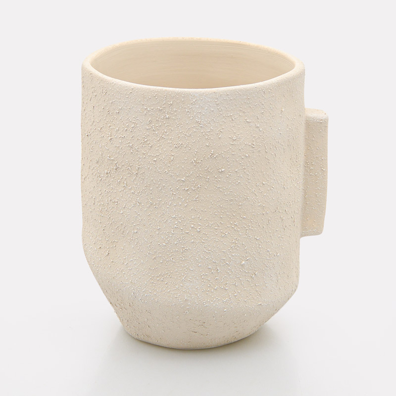 Vase 'Delta' crème