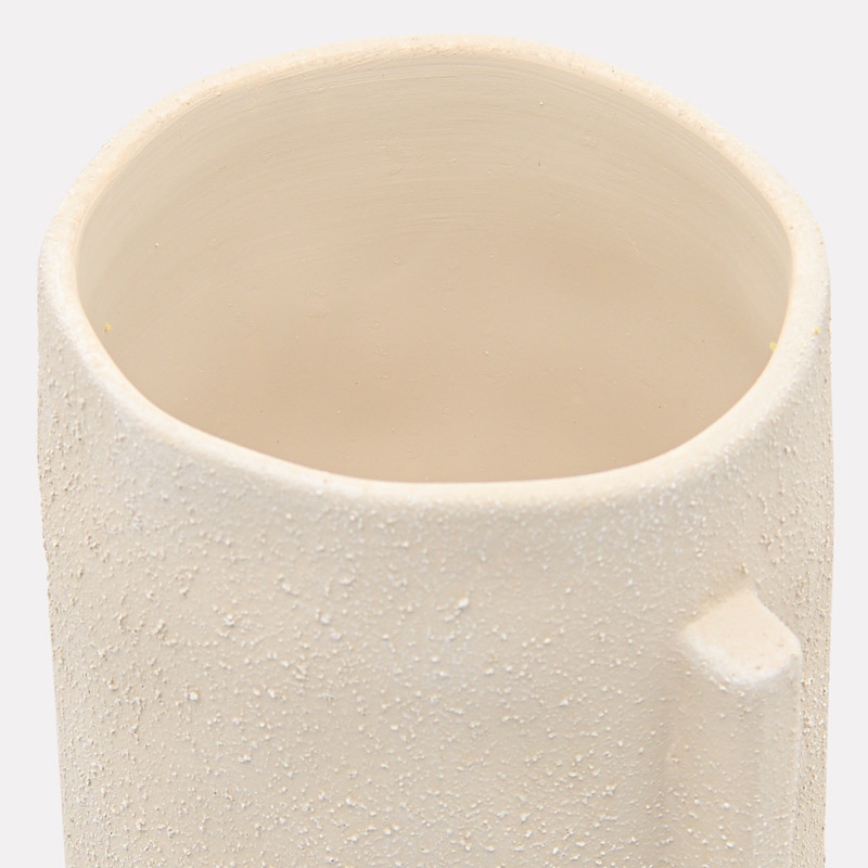 Vase 'Delta' crème