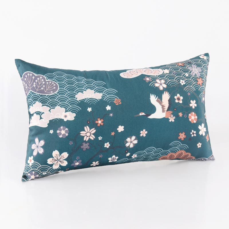 Coussin imprimé 'Aomori'