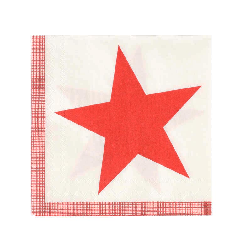 20 serviettes 'Pure Star'