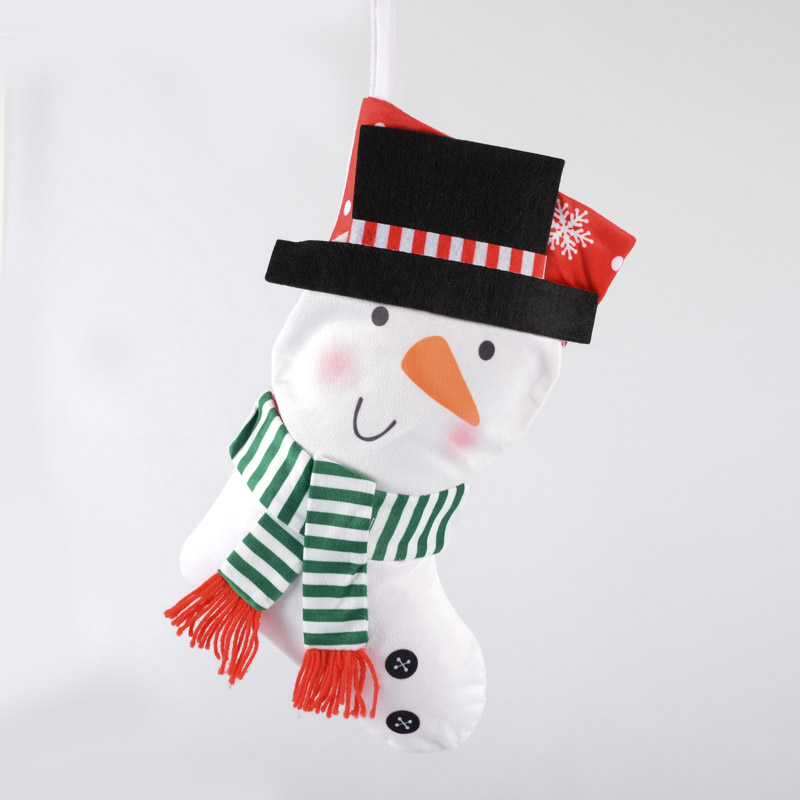 Chaussette de Noël 'Holly Jolly' à suspendre