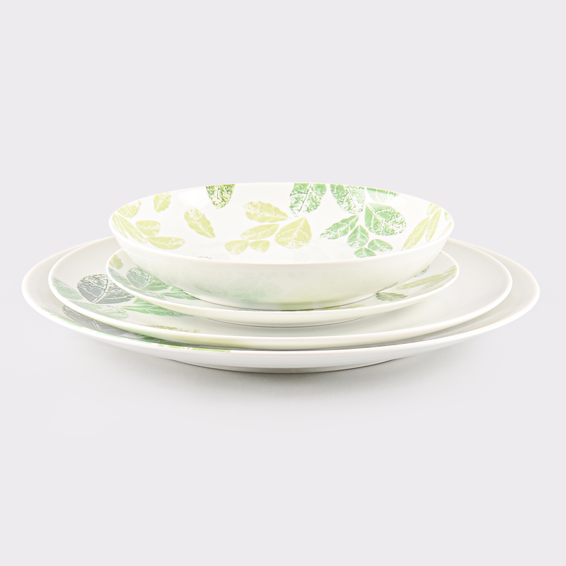 Plat 'Foliage Green' 30cm