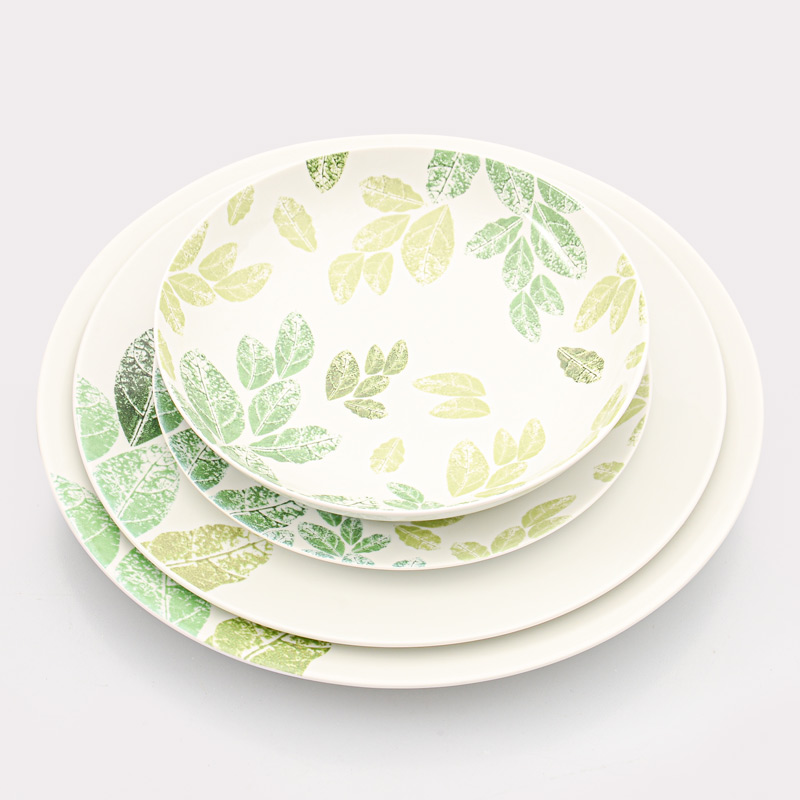 Plat 'Foliage Green' 30cm