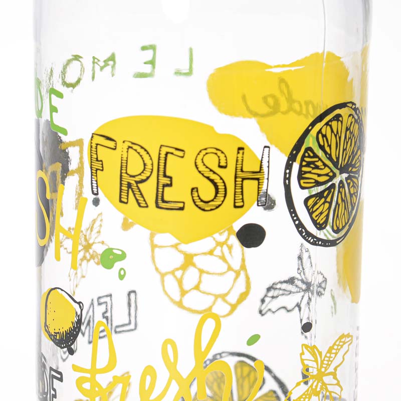 Bouteille en verre 'Lemonade'
