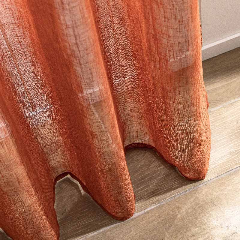 Voilage 'Lina' terracotta