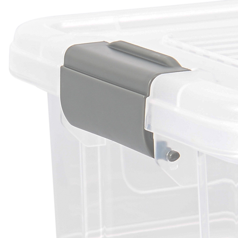 Bac de rangement plat transparent 1,50L