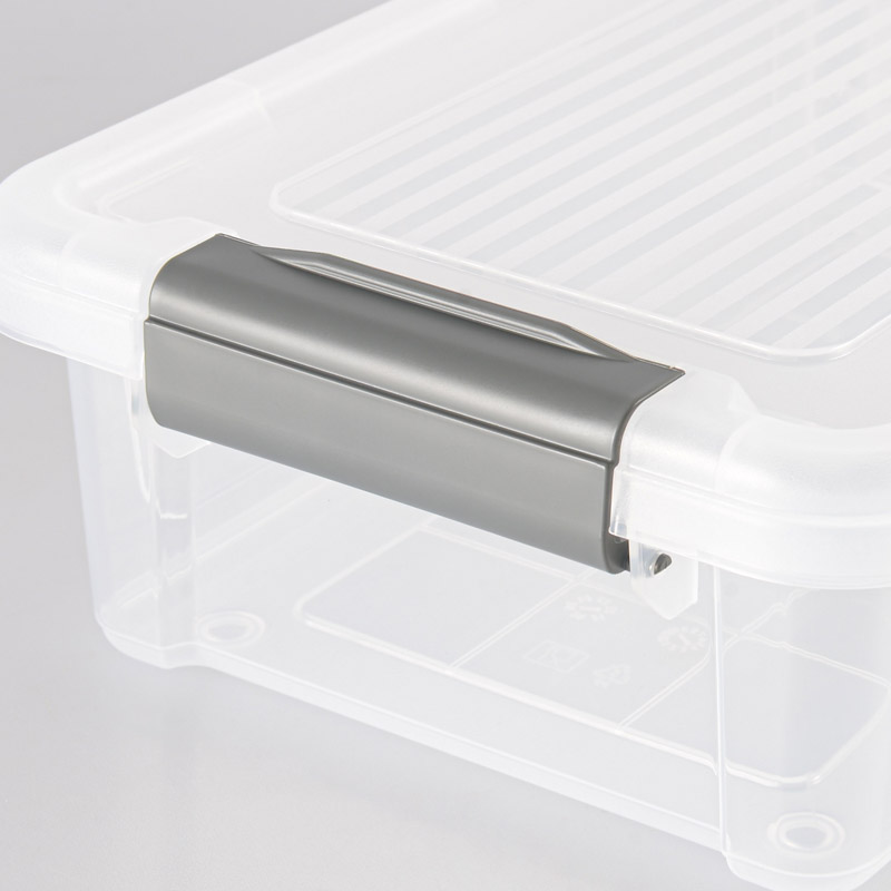 Bac de rangement plat transparent 3L
