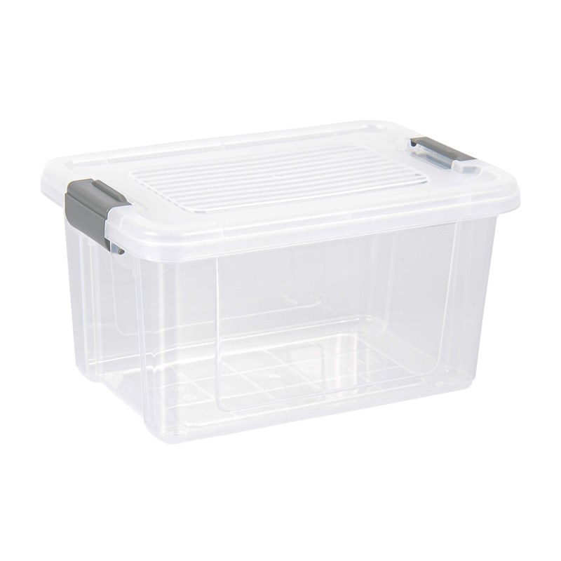 Bac de rangement transparent 9L transparent 9l 23x35x16,5cm - L'Incroyable