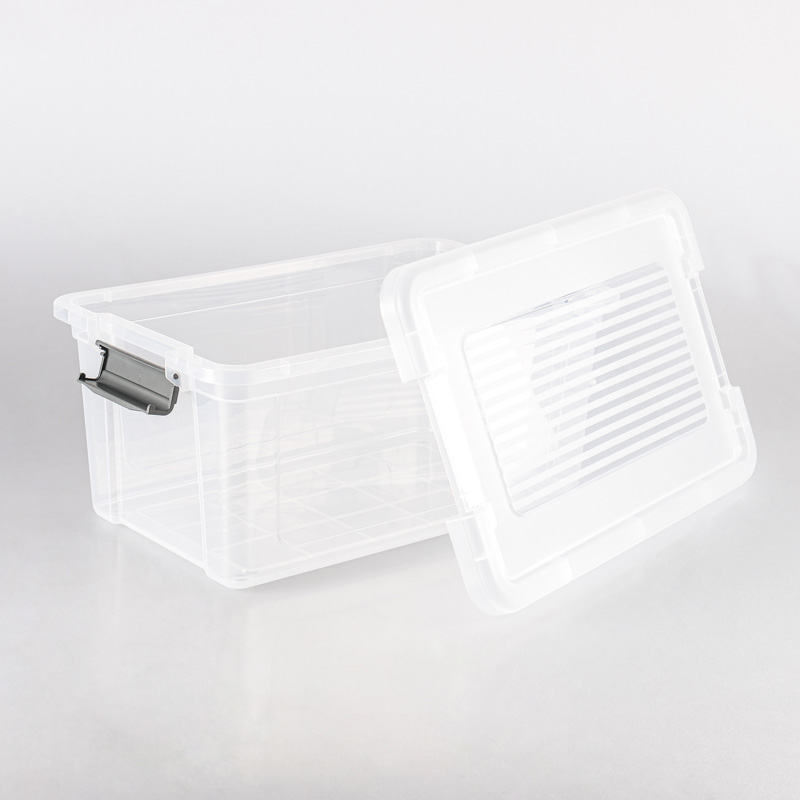 Bac de rangement transparent 9L