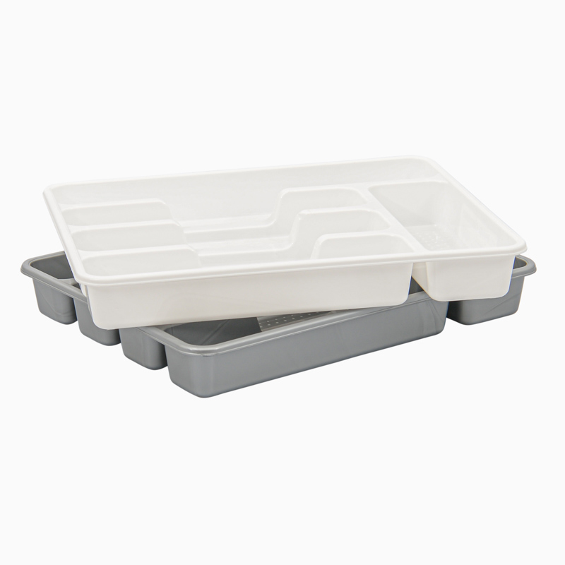 Range-couverts en plastique
