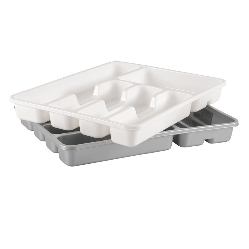 Range-couverts en plastique