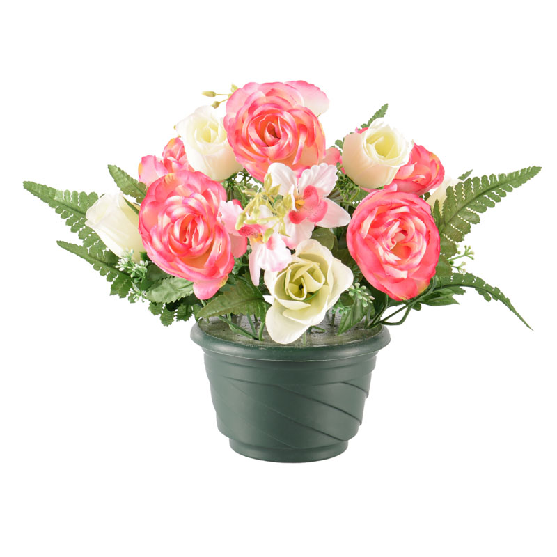 Coupe de fleurs artificielles