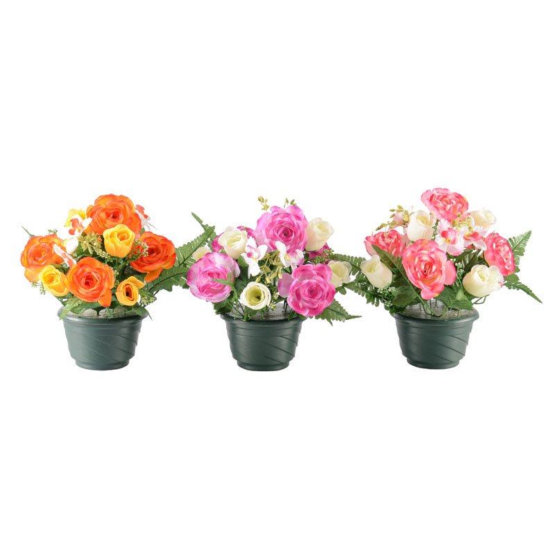 Coupe de fleurs artificielles