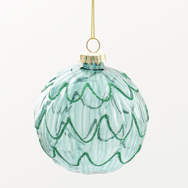 Boule de Noël 'Holly Jolly'