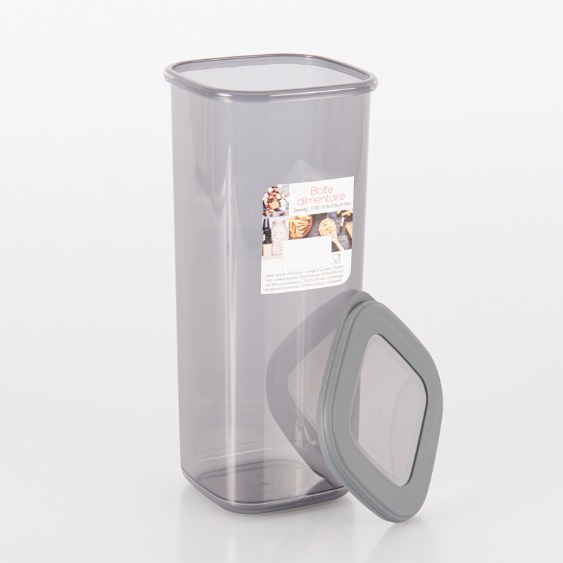 Boite Rangement Plastique, 2.7L Boîte De Rangement De Bureau