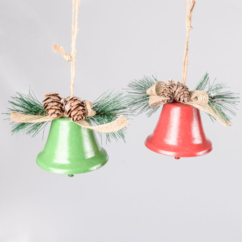 2 cloches 'Holly Jolly'