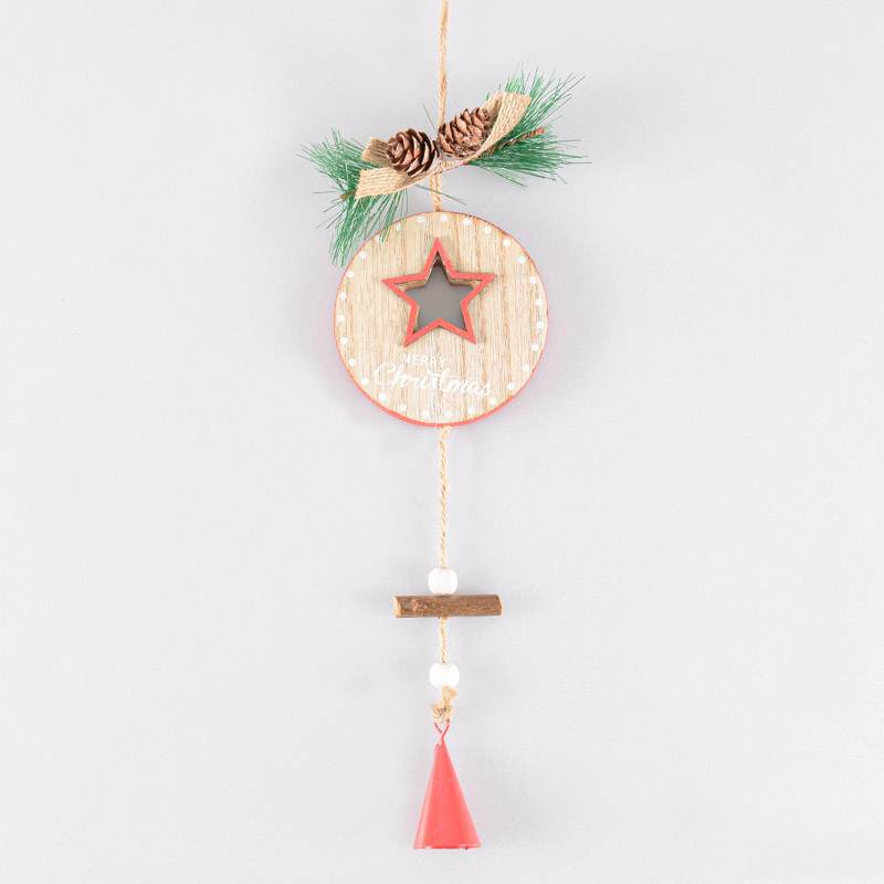 Boule plate 'Holly Jolly'