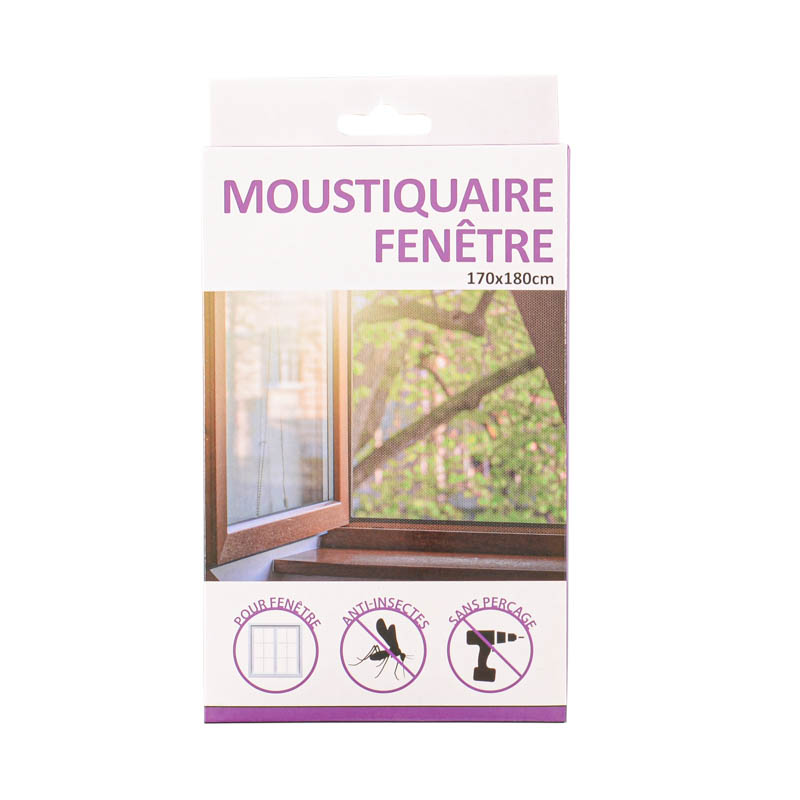 Moustiquaire pour fenêtre noire