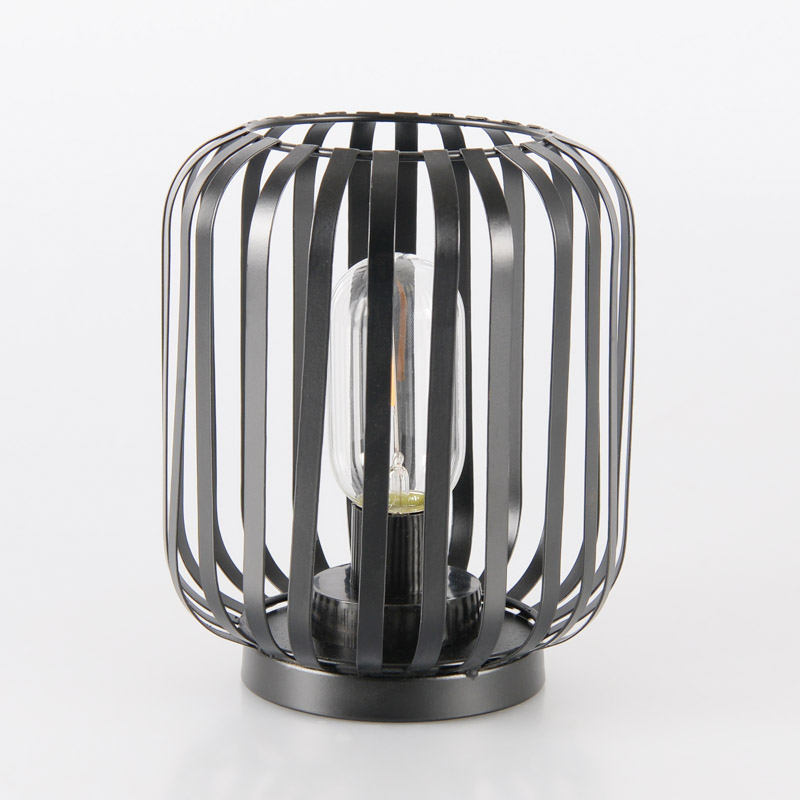 Lampe à LED noire 'Tessa'