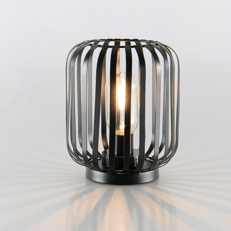Lampe à LED noire 'Tessa'