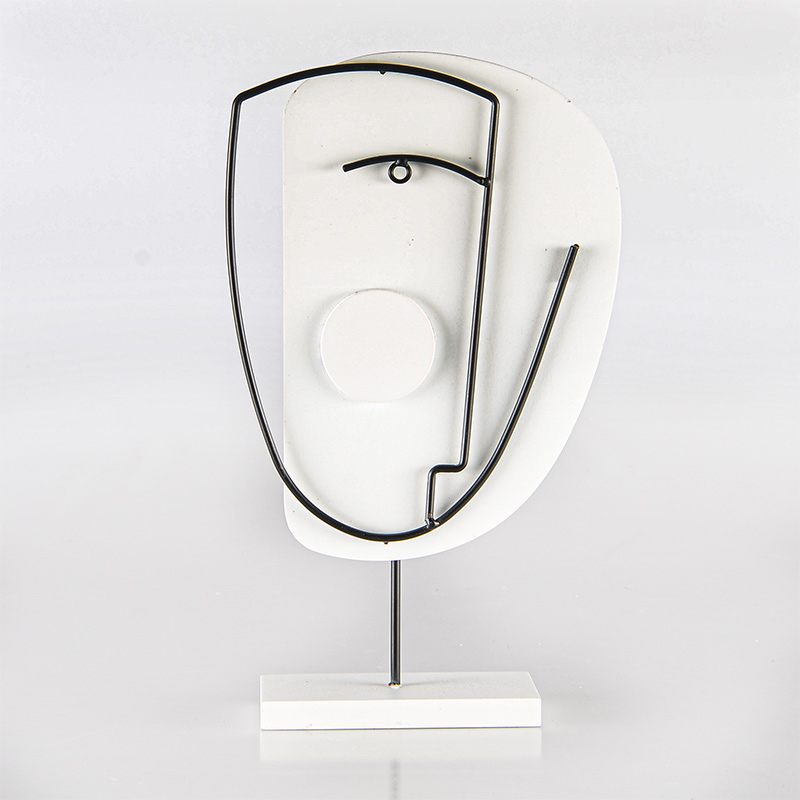 Déco visage face à poser