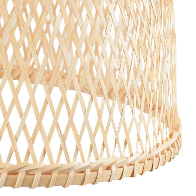 Suspension 'Magdalena' en bambou beige