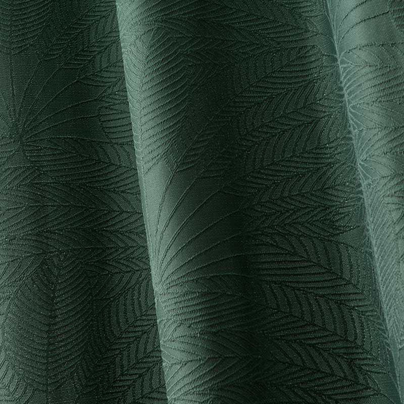 Rideau jacquard 'Matahi' vert tropical