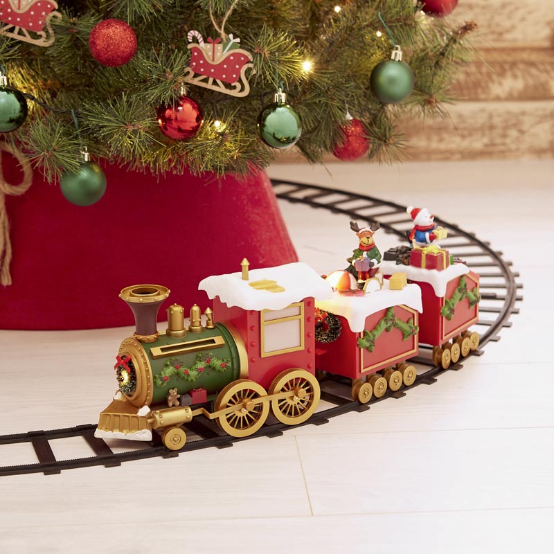 PETIT TRAIN ÉLECTRIQUE DE NOËL