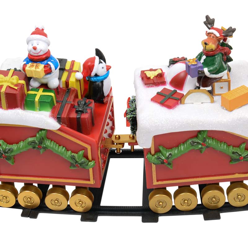 Train Express du Père-Noël sur rail 