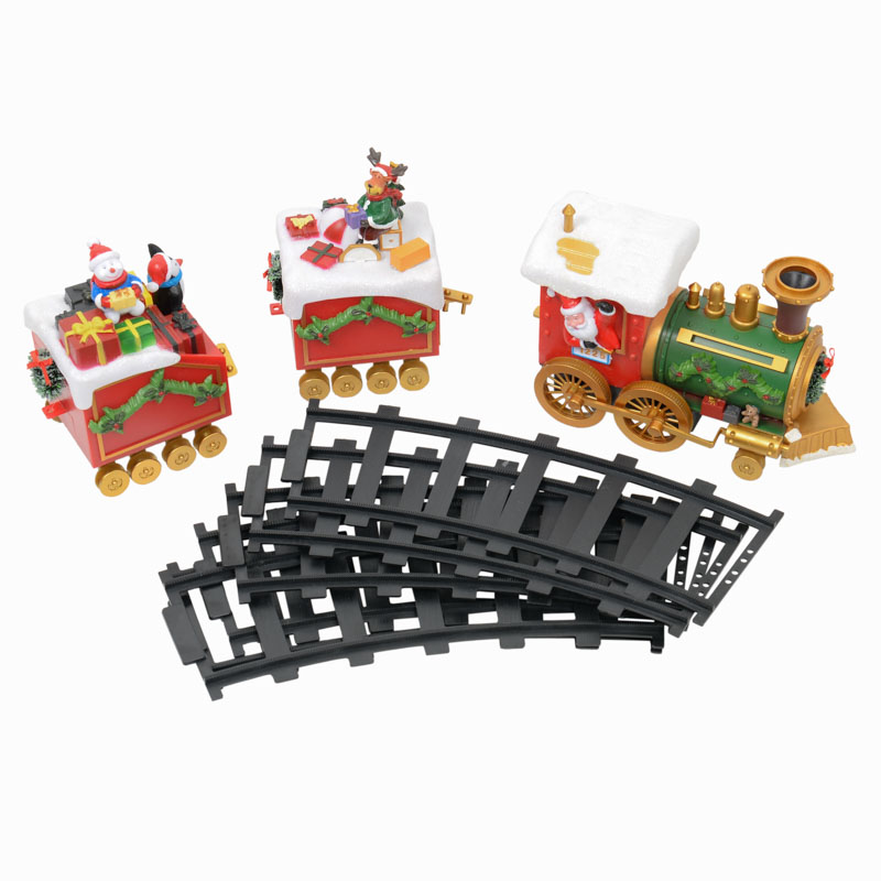 15€90 sur Train De Noël Avec Lumières Et Sons Jouets À Piles Pour