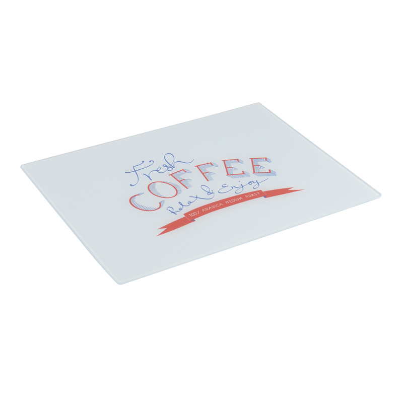 Planche à découper décor 'Fresh Coffee'