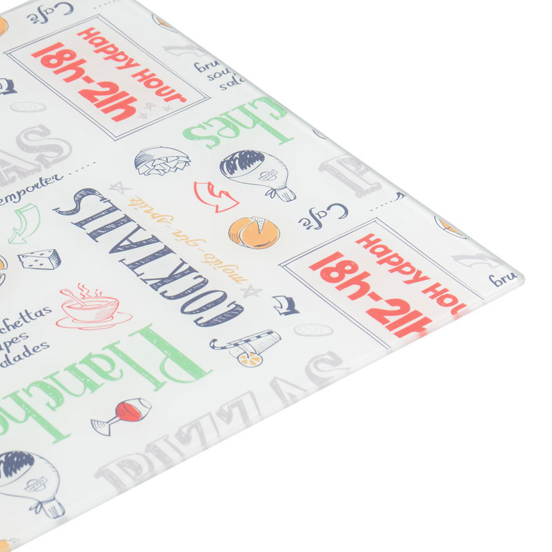 Planche à découper décor 'Pizza'