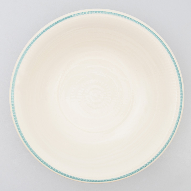 Assiette creuse filet 'Natura'