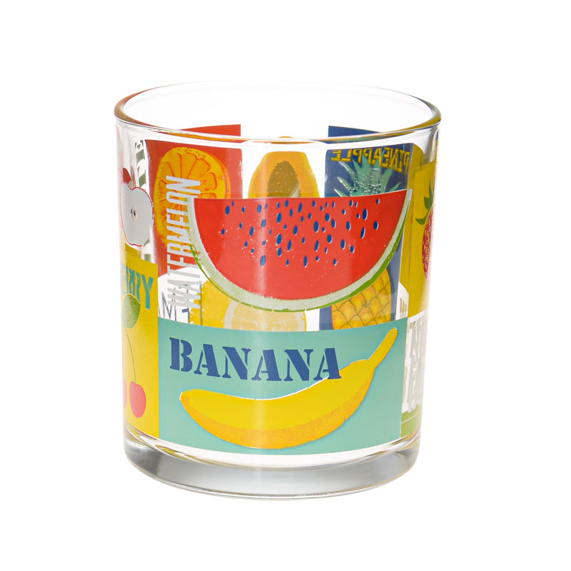 Lot de 3 verres 'Pop Fruits'