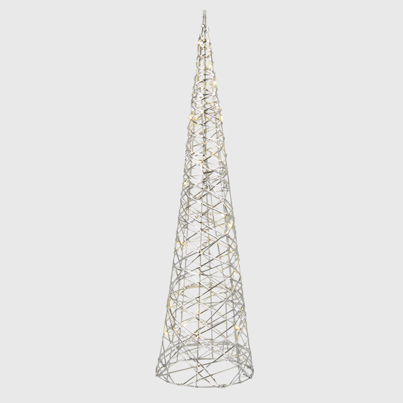 Cône lumineux de Noël 60cm