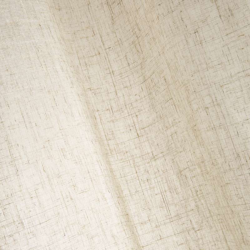Panneau imitation lin 'Poli' couleur grège