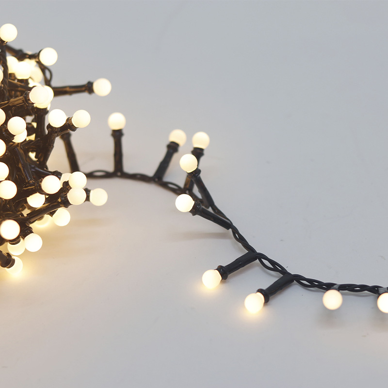 Guirlande électrique 500 LED blanc