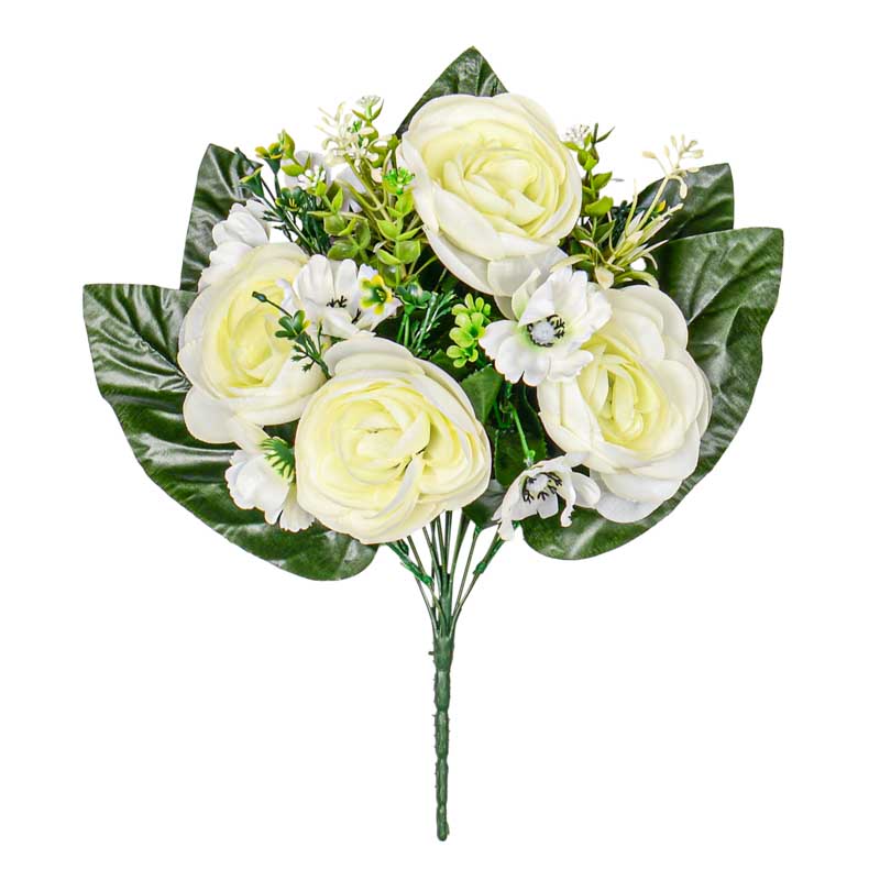 Bouquet de renoncules et d'anémones