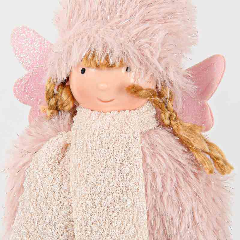 Fillette à suspendre 'Féerique' rose