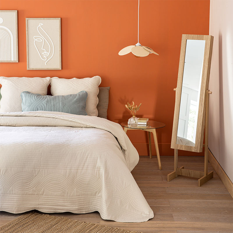 Housse d'oreiller 'Wave' beige