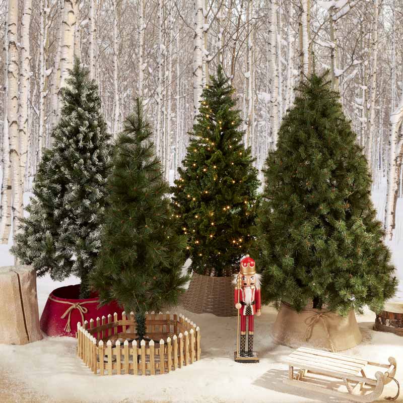Sapin à LED 668 branches vert