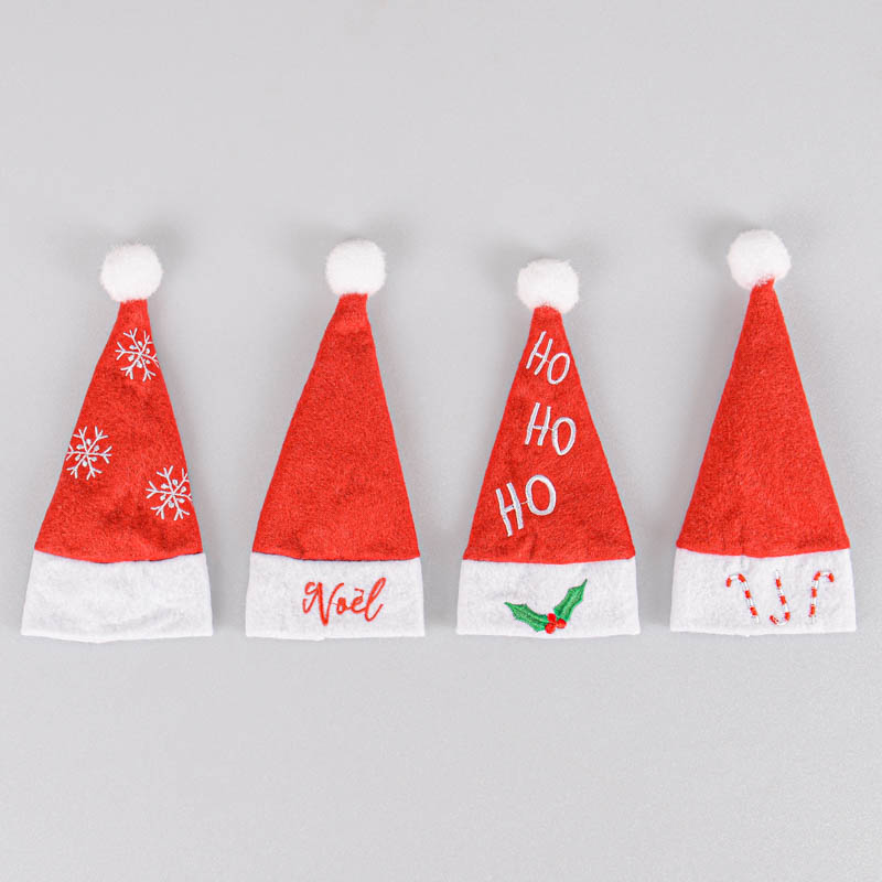 Lot de 4 porte-couverts avec bonnet 