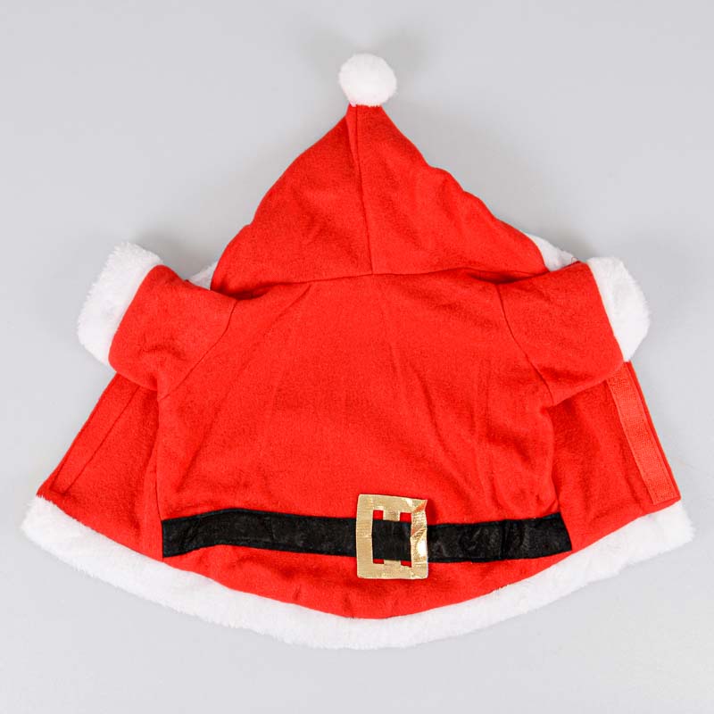 Costume de Noël pour chien rouge