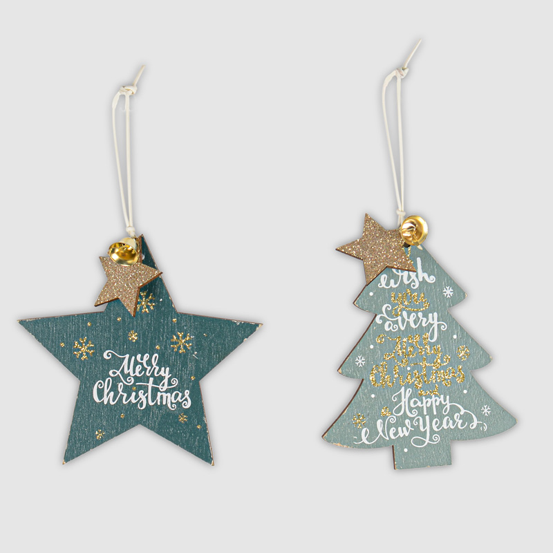 Suspension plate de Noël